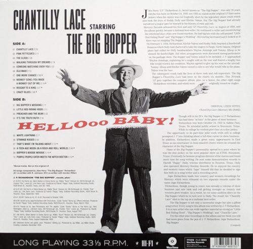Big Bopper - Chantilly Lace Starring The Big Bopper - Hellooo Baby! (Vinyl)