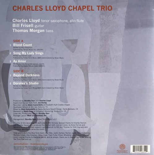 Charles Lloyd - Trios: Chapel (Vinyl)