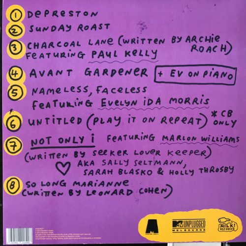 Courtney Barnett - MTV Unplugged (Live In Melbourne) (Vinyl)