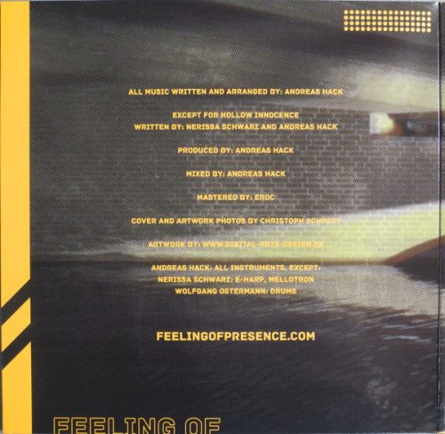 Feeling Of Presence - Of Lost Illusion (Yellow Vinyl)