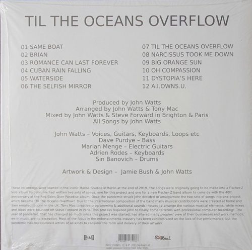 Fischer-Z - Til The Oceans Overflow (Vinyl)