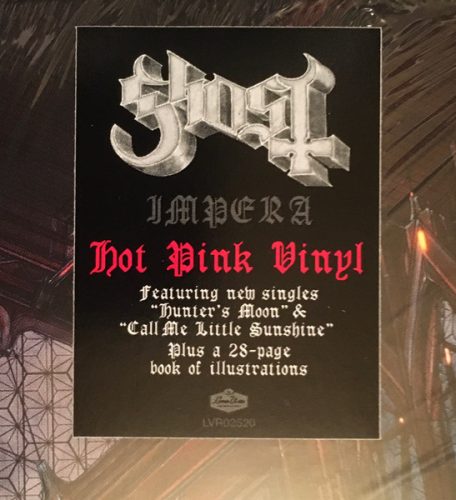 Ghost  - Impera (Hot Pink Vinyl)