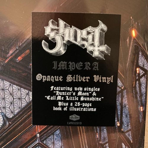 Ghost - Impera (Silver Opaque Vinyl)