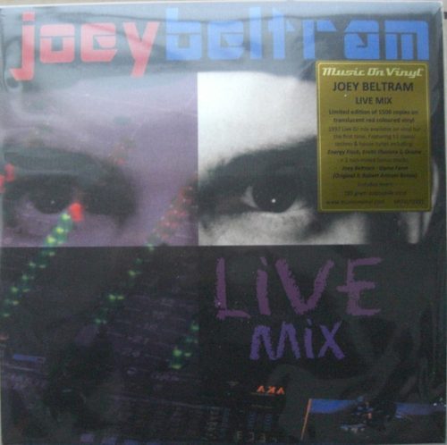 Joey Beltram - Live Mix (Red Translucent Vinyl)