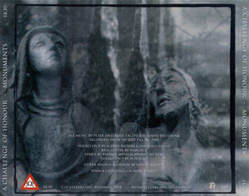 A Challenge Of Honour - Monuments (CD)