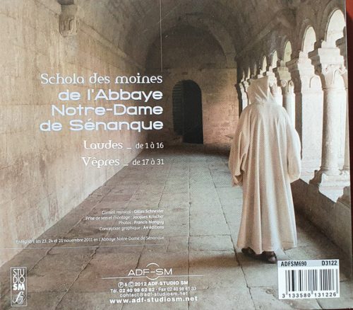 Abbaye De Sénanque – Laudes Et Vépres (CD)