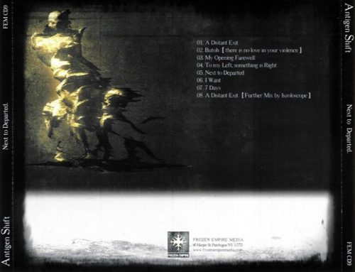 Antigen Shift - Next To Departed EP (CD)