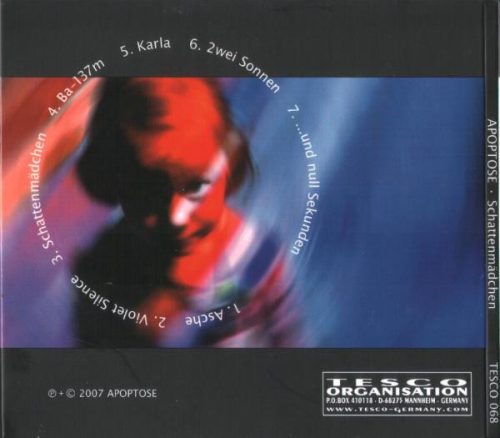 Apoptose – Schattenmädchen (CD)