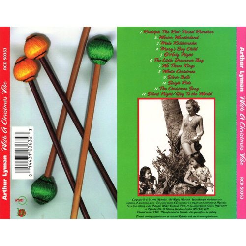 Arthur Lyman - With A Christmas Vibe (CD)