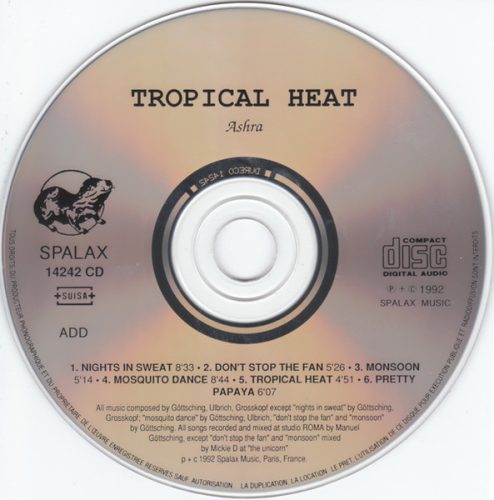 Ashra - Tropical Heat (CD)