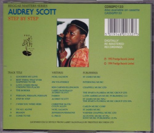 Audrey Scott - Step By Step (CD)