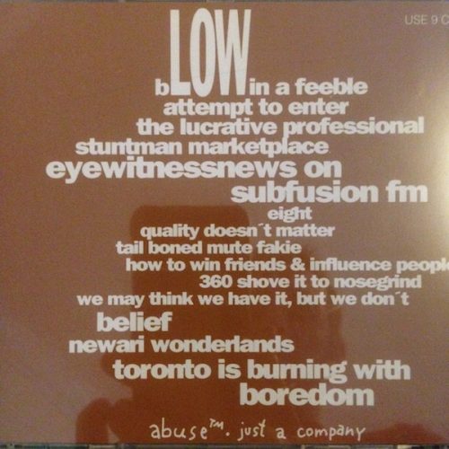 B.Low - 3.11 Eyewitnessnews On Subfusion FM (CD)