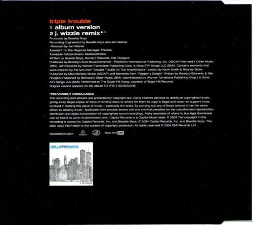 Beastie Boys - Triple Trouble (CDs)