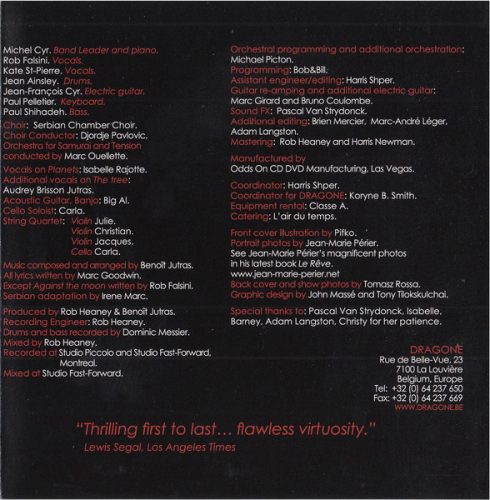 Benoit Jutras - Le Rêve (CD)