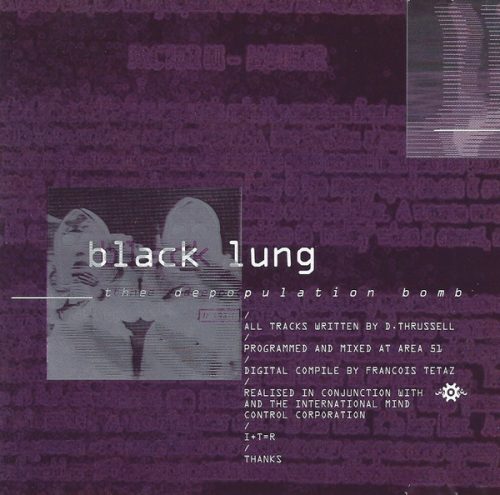 Black Lung - The Depopulation Bomb (CD)