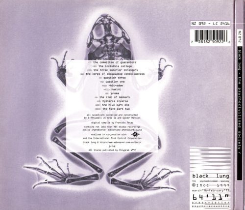 Black Lung - The Psychocivilised Society (CD)
