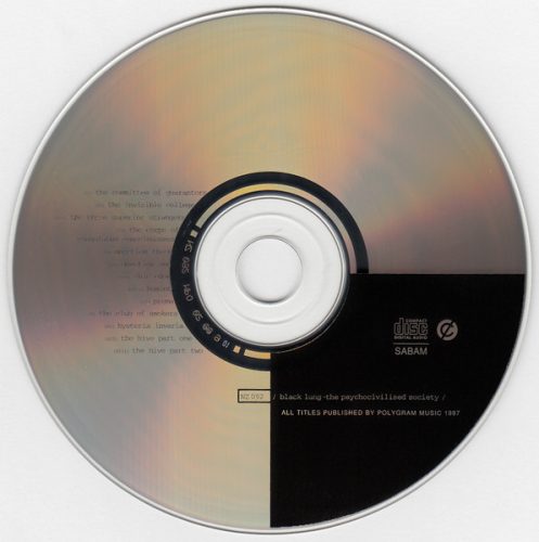 Black Lung - The Psychocivilised Society (CD)