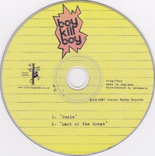 Boy Kill Boy - Suzie (CDs)