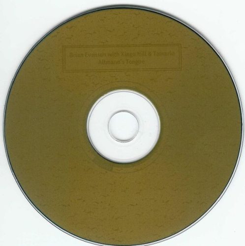 Brian Evenson With Xingu Hill & Tamarin - Altmann's Tongue (CD)