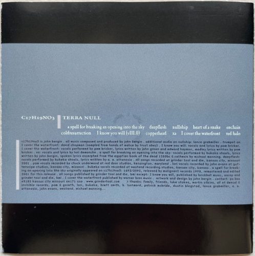C17H19NO3 - Terra Null (CD)