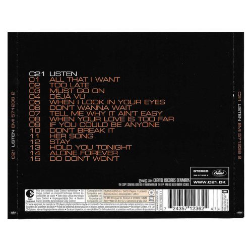 C21 - Listen (CD)