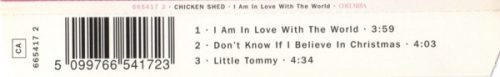 Chicken Shed - I Am In Love With The World (CDs)