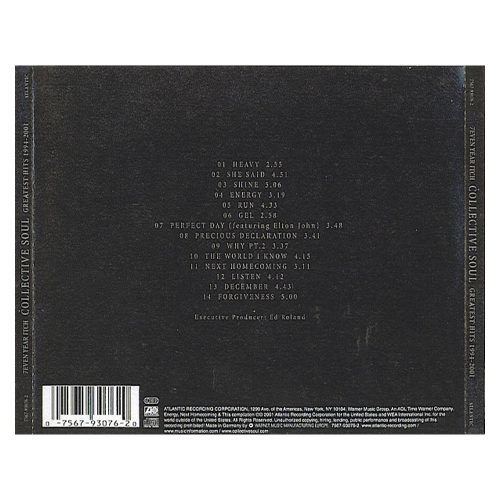 Collective Soul - 7even Year Itch (Greatest Hits 1994-2001) (CD)