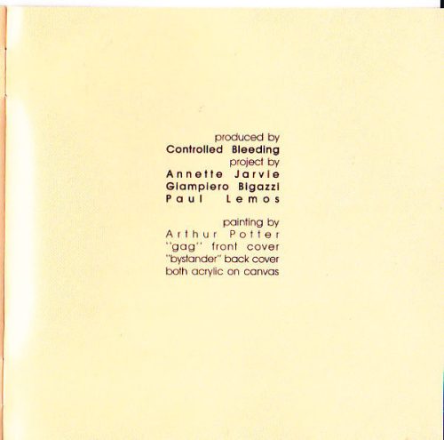 Controlled Bleeding - Gag (CD)