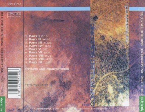 Controlled Bleeding - Our Journey's End (CD)