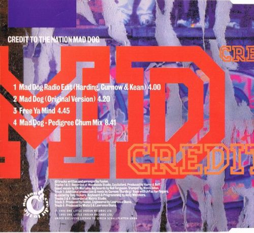 Credit To The Nation - Mad Dog (CDs)