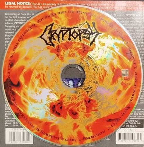 Cryptopsy - Whisper Supremacy (CD)