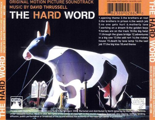 David Thrussell - The Hard Word Original Motion Picture Soundtrack (CD)