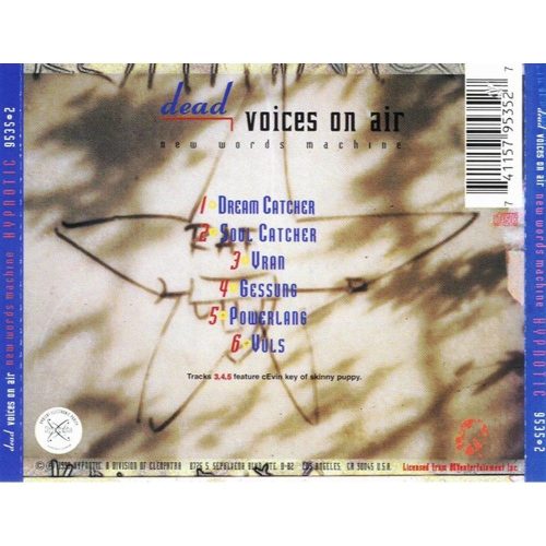 Dead Voices On Air - New Words Machine (CD)