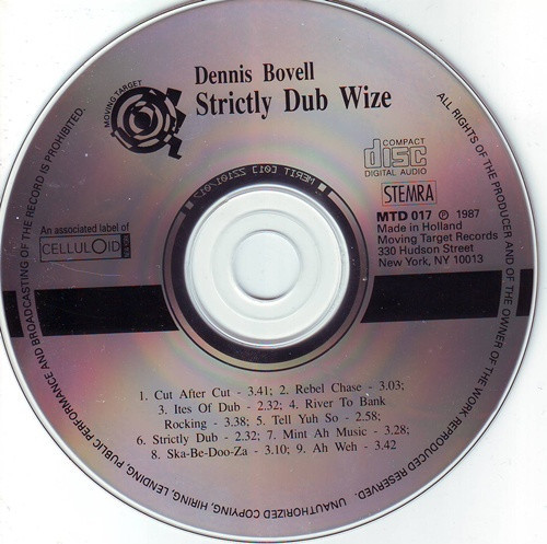 Dennis Bovell / Blackbeard - Strictly Dub Wize (CD)