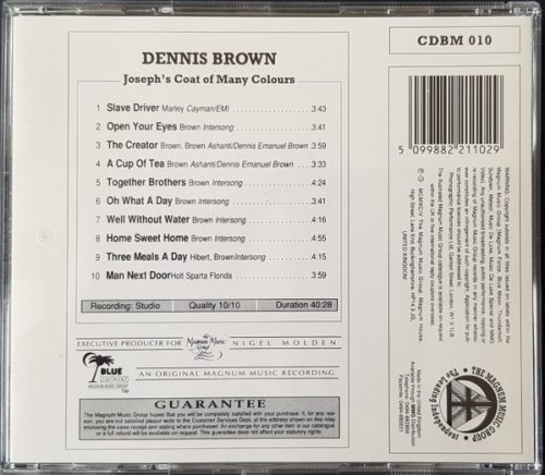Dennis Brown - Joseph's Coat Of Many Colours (CD)