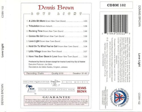 Dennis Brown - Love Light (CD)