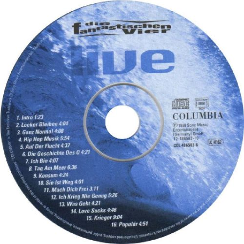 Die Fantastischen Vier - Liveunddirekt (CD)