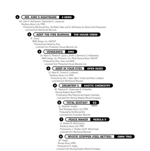 DJ DB - The History Of Our World Part 1: Breakbeat & Jungle Ultramix  (CD)