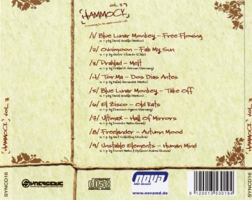 Dub'Acan & Ovnimoon - Hammock Vol. 3 (CD)