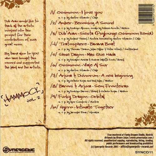 Dub'Acan - Hammock Vol. 2 (CD)