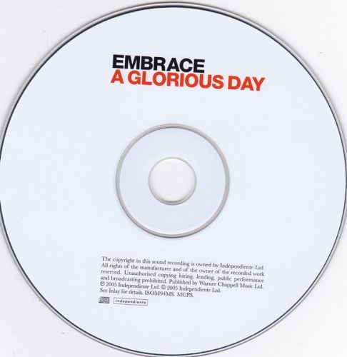 Embrace - A Glorious Day (CDs)