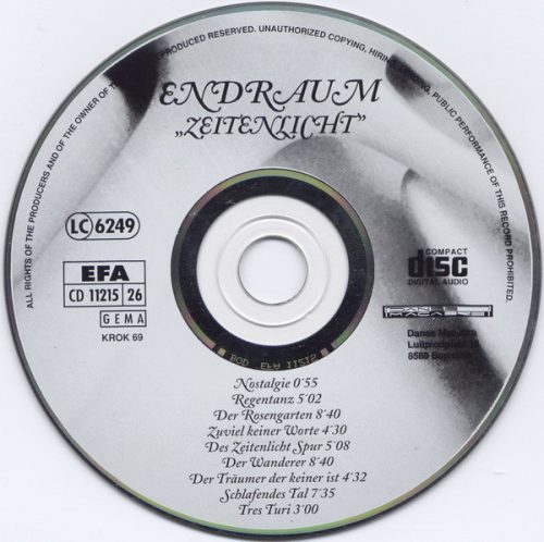 Endraum - Zeitenlicht (CD)