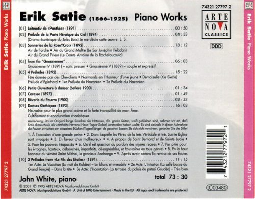 Erik Satie - Piano Works (CD)
