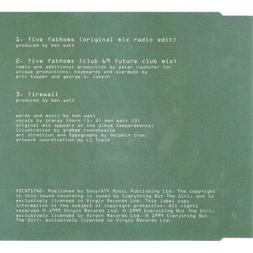Everything But The Girl - Five Fathoms (CD)