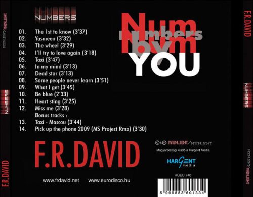 F.R. David - Numbers (CD)