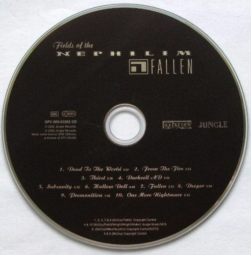 Fields Of The Nephilim - Fallen (CD)