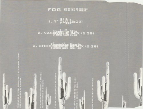 Fog - Make Me President (CDs)