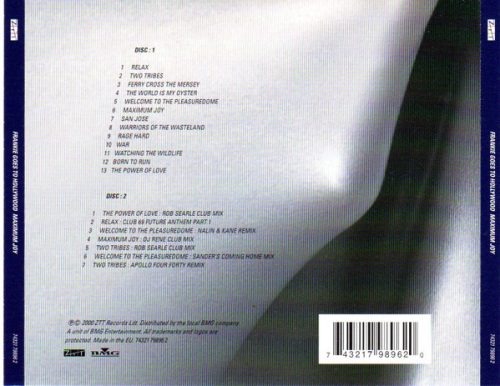 Frankie Goes To Hollywood - Maximum Joy (CD)