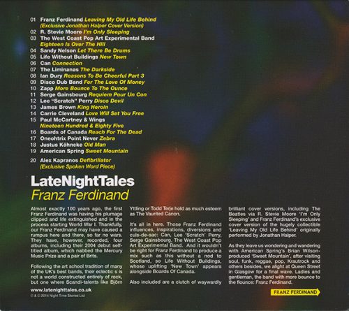 Franz Ferdinand - LateNightTales (CD)
