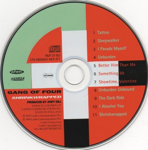 Gang Of Four - Shrinkwrapped (CD)